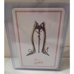 CHRISTIAN LOUBOUTIN Limited Edition 10 of Spades Playing Card